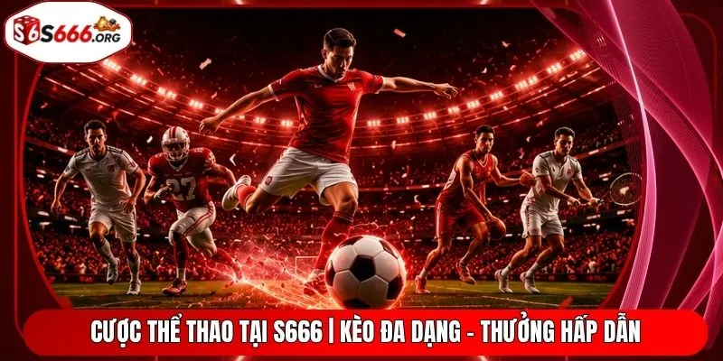 Cược Thể Thao Tại S666 | Kèo Đa Dạng - Thưởng Hấp Dẫn