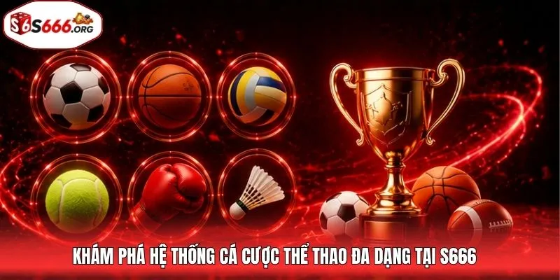 Khám phá hệ thống cá cược thể thao đa dạng tại S666